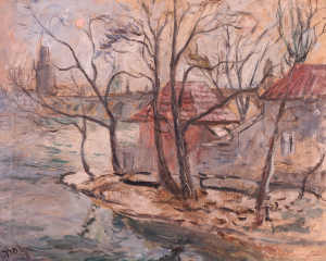 Brož Josef - Pohled z Kampa
