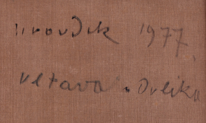 Jiroudek František - Vltava u Orlíku