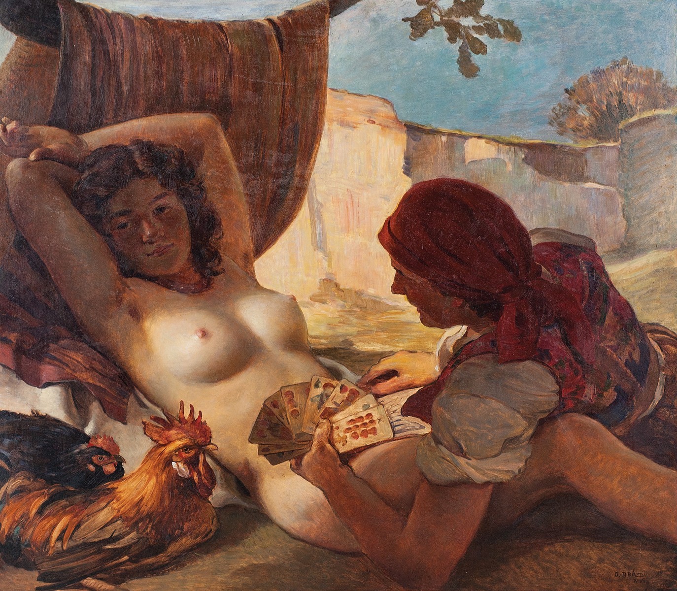 Brázda Oskar - Kartářka