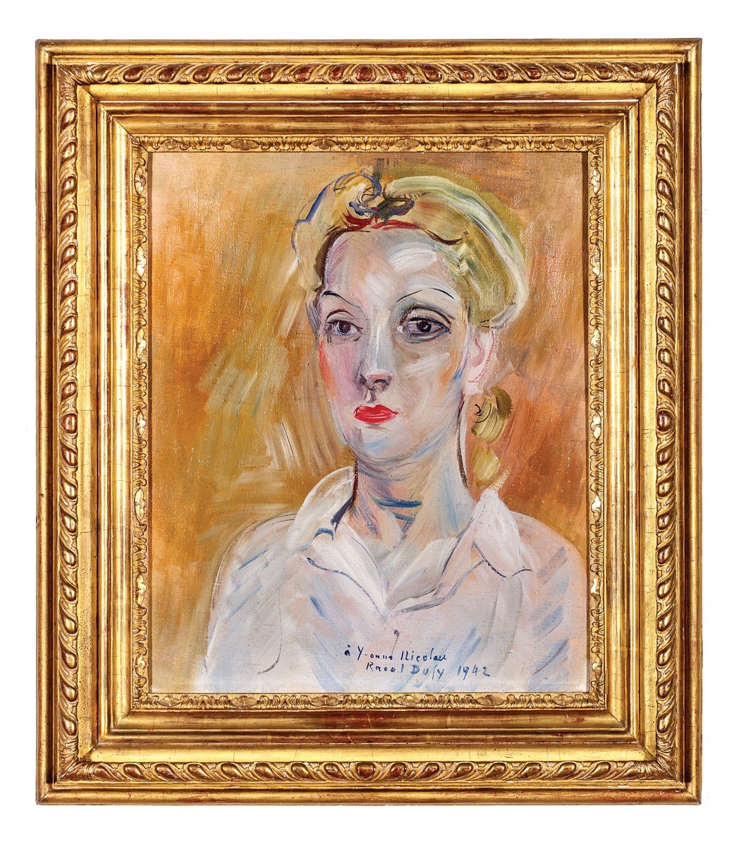 Dufy Raoul - Portrait de femme