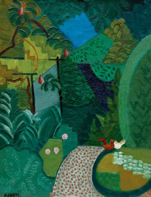 Lhote André - Paysage au coq