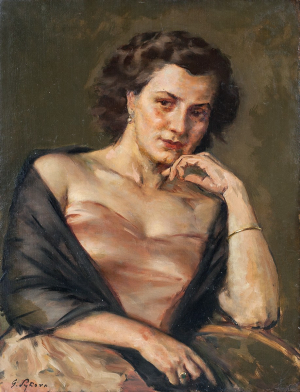 Sýkora Gustav - Dáma s černým šálem