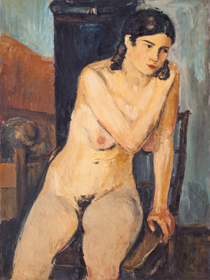 Holan Karel - Sedící akt