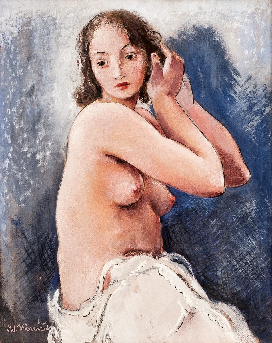 Koníček Oldřich - Sedící
