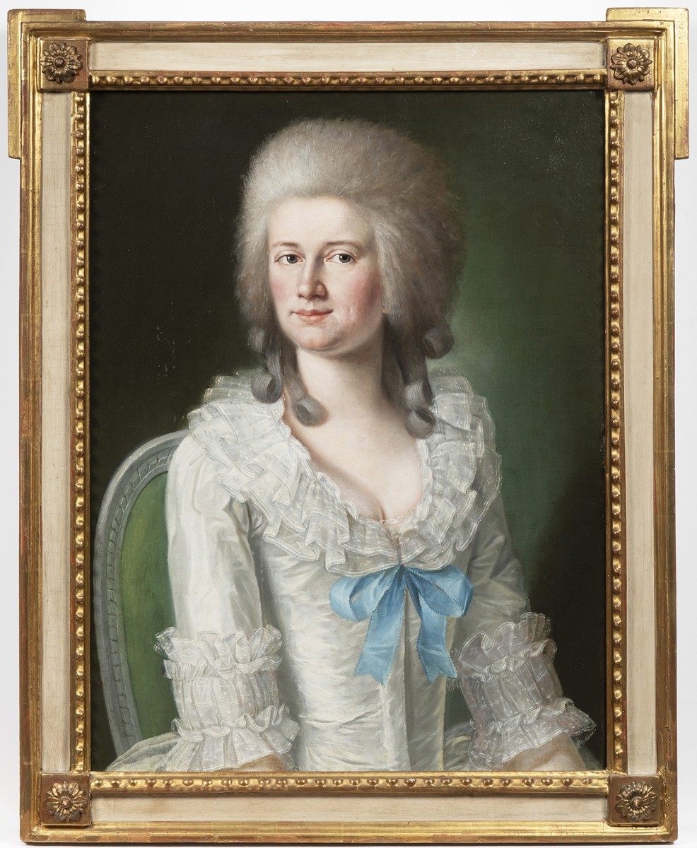 Johann Friedrich August Tischbein (1750-1812) - Připisováno - Portrét dámy