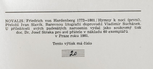 NOVALIS: Hymny k noci (první).