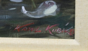 KUBÍK Kamil (1930-2011): Pivoňky.