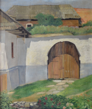 KOUDELKA František (1896-1976): Selská vrata.