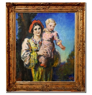 Naske František (1884 - 1959), V náručí