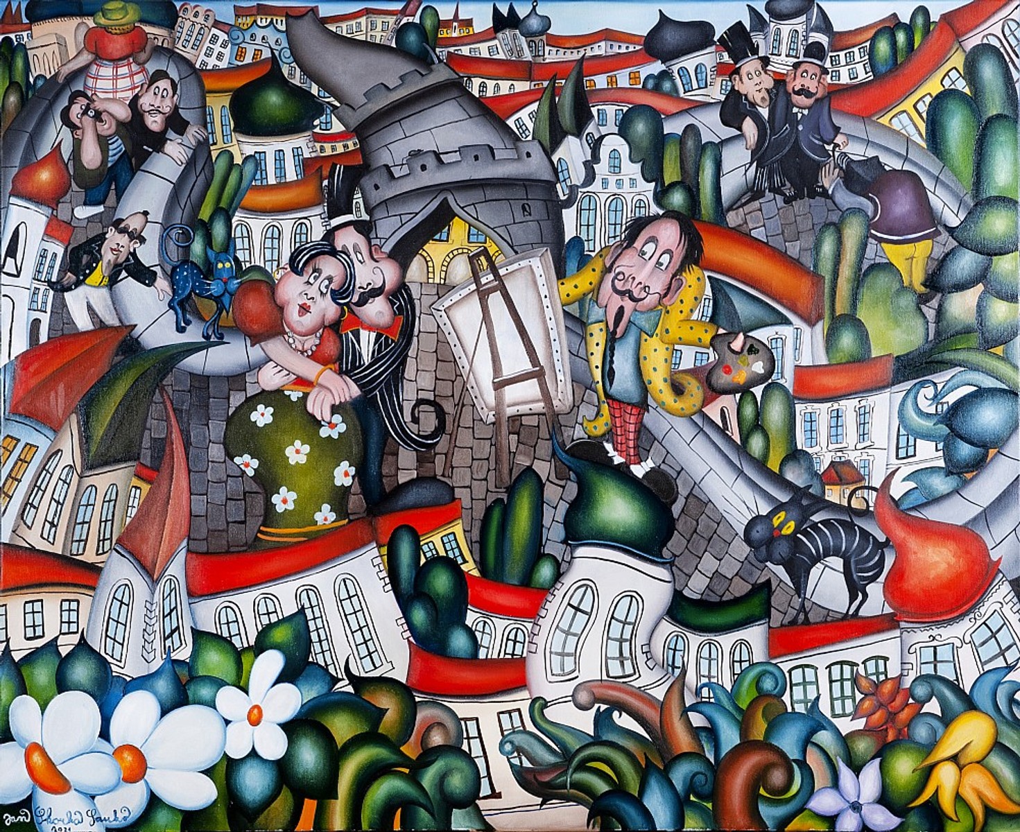Jan Skorka Lauko - Karlův most v Praze