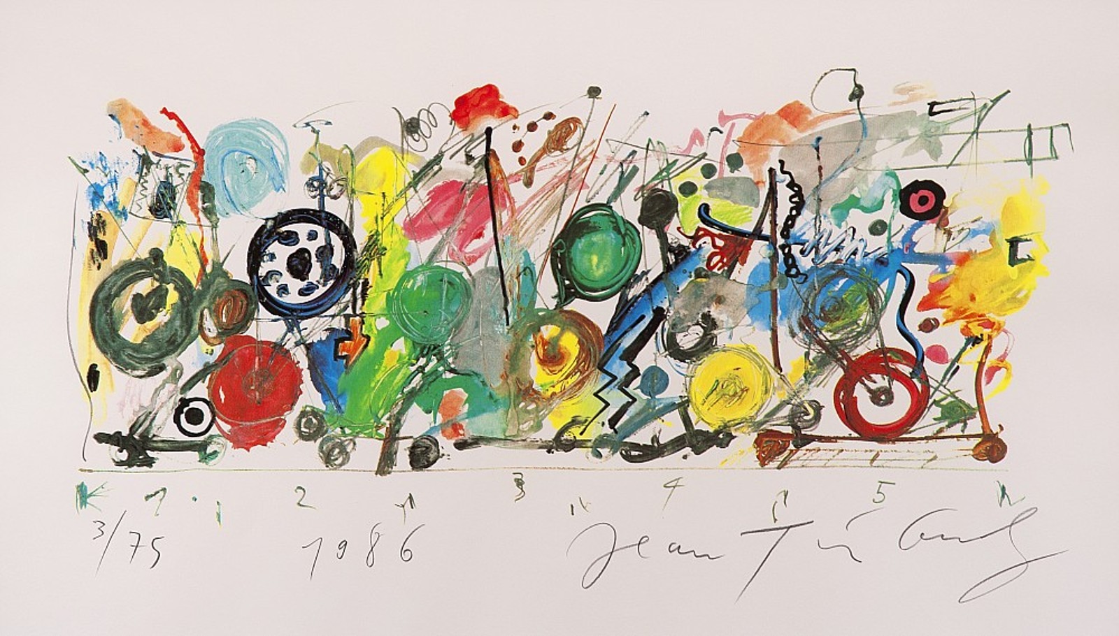 Jean Tinguely - Sans titre