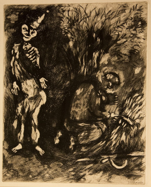 Marc Chagall - La Horbet et le Bucheron