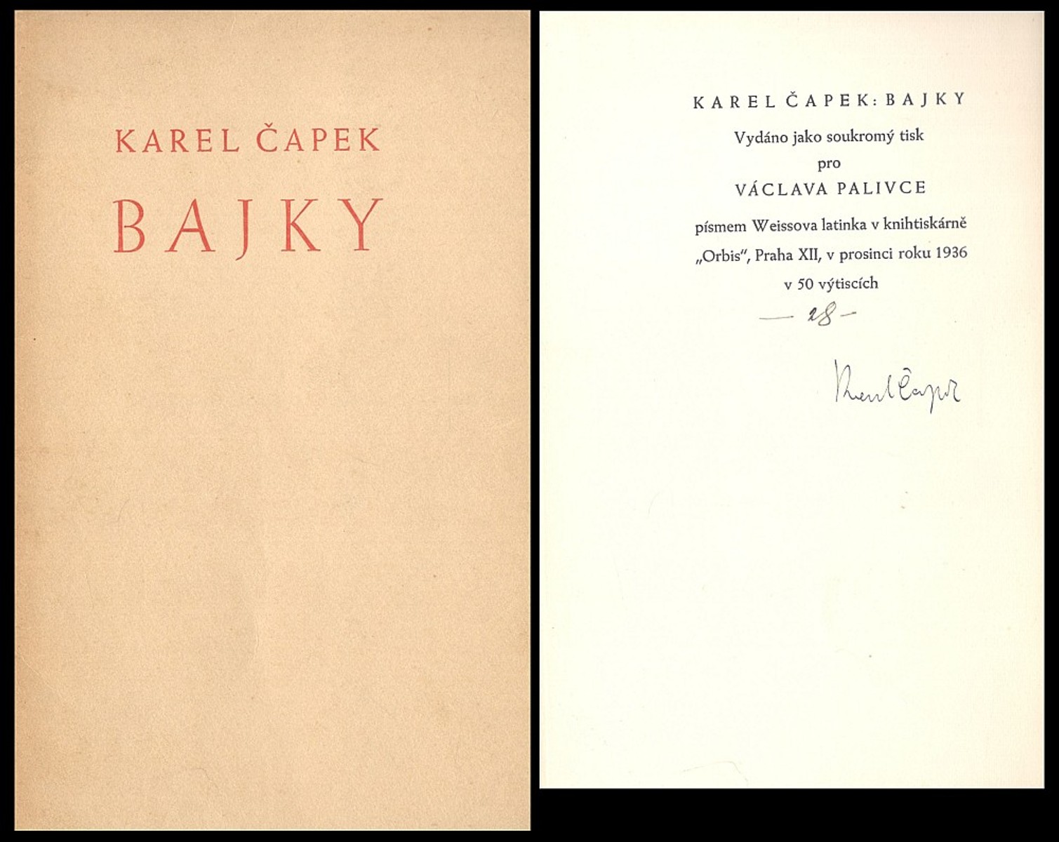 Karel Čapek - Bajky