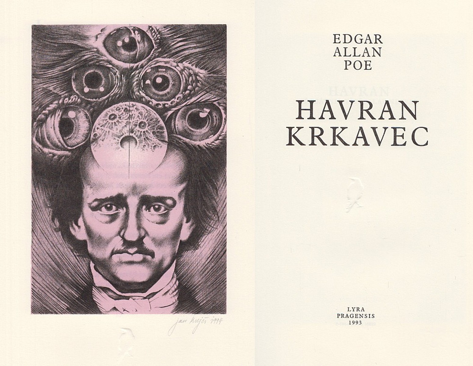 Jan Krejčí - E. A. Poe: Havran Krkavec