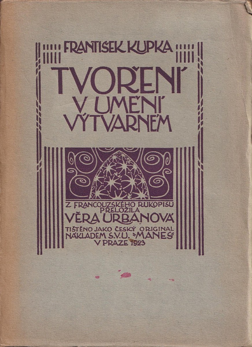František Kupka - Tvoření v umění výtvarném