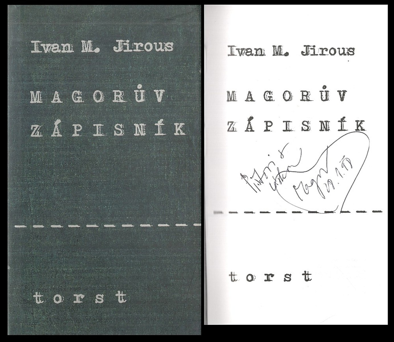 Ivan Martin Jirous - Magorův zápisník