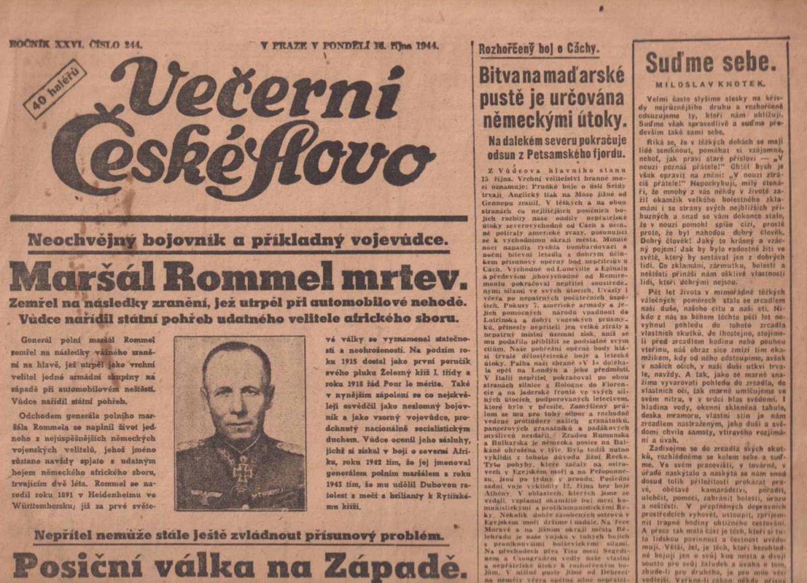 Večerní České Slovo