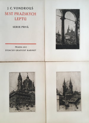 Jan Charles Vondrouš - Šest pražských leptů
