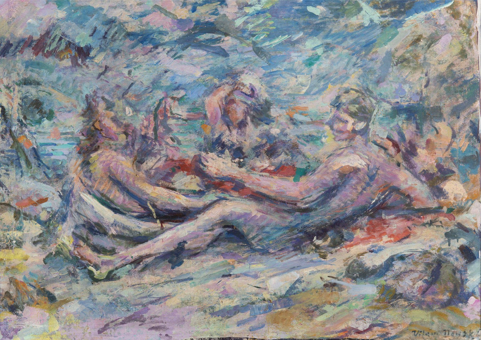 Willi Nowak (1886–⁠1977) Koupání