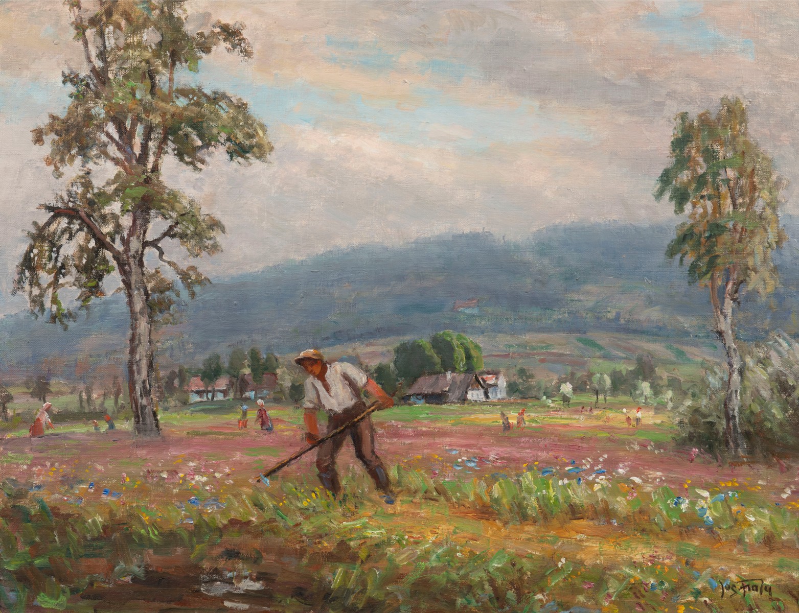 Josef Fiala (1882–1963) Sekáč na Rychtářkách