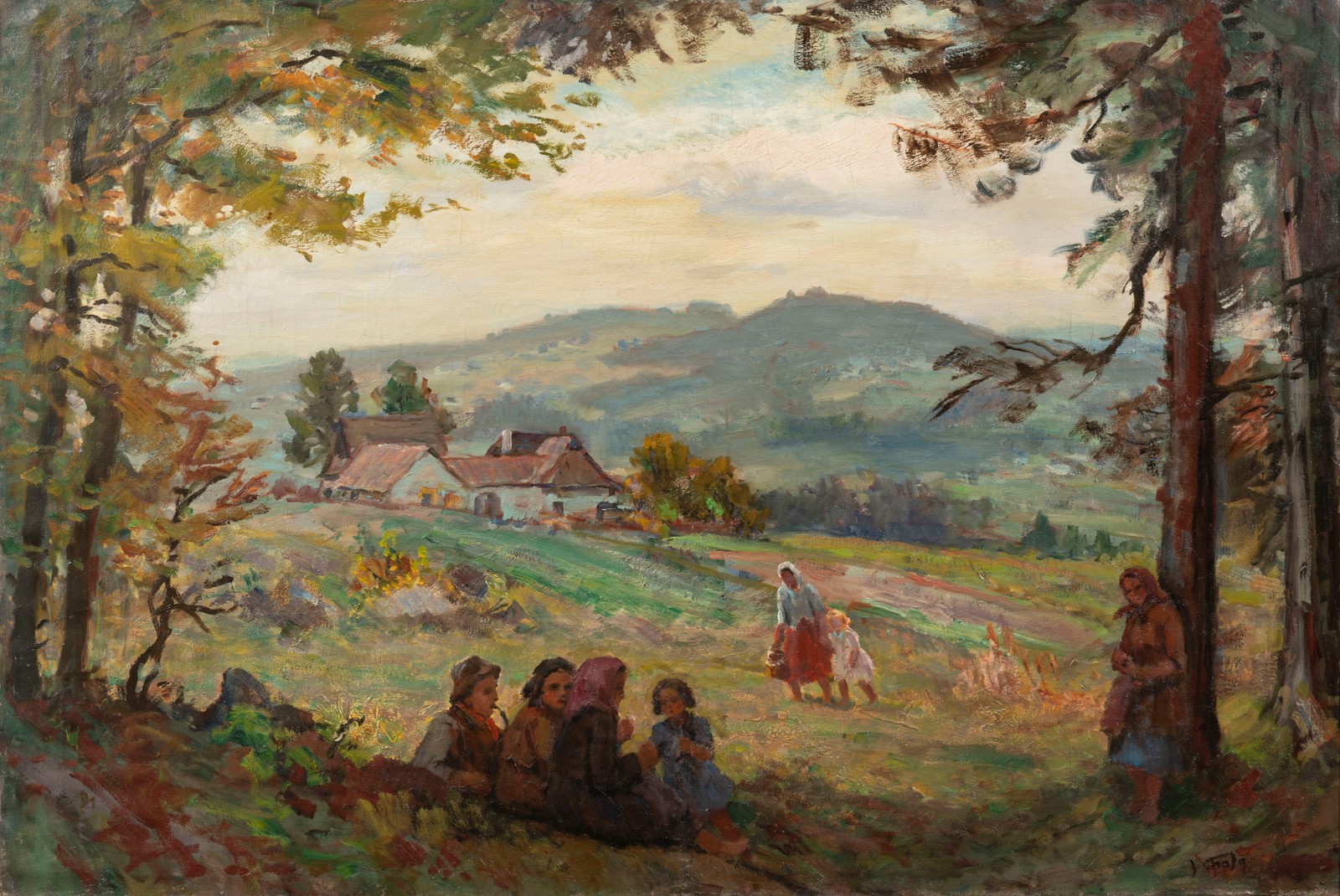 Josef Fiala (1882–1963) Na kraji lesa