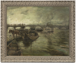 Jaro Procházka (1886–1949) Říční přístav