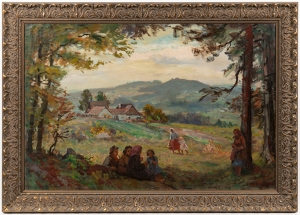 Josef Fiala (1882–1963) Na kraji lesa