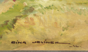 František Cína Jelínek (1882–⁠1961) Chaloupky v létě