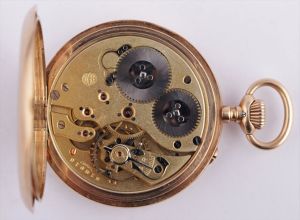 Zlaté kapesní hodinky International Watch Co. Schaffhausen