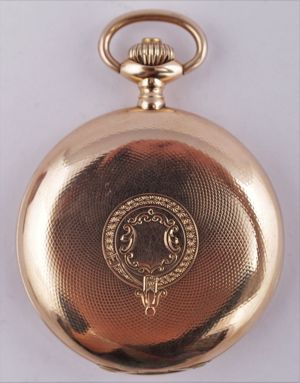 Zlaté kapesní hodinky Omega