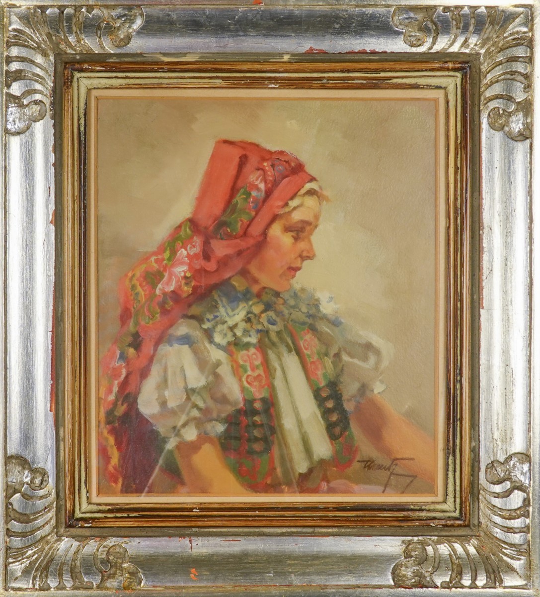 Jan Kreutz (1897 - 1979) - Děvče z Velké n. V