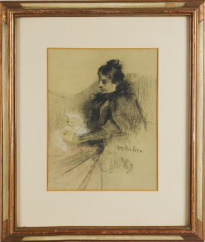 Helena Emingerová / pseudonym A. Holanová (1858 - 1943) - Mme Niesen