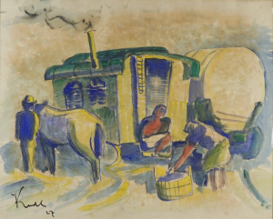 Jiří Kodl (1889 - 1955) - Před maringotkou
