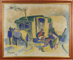 Jiří Kodl (1889 - 1955) - Před maringotkou
