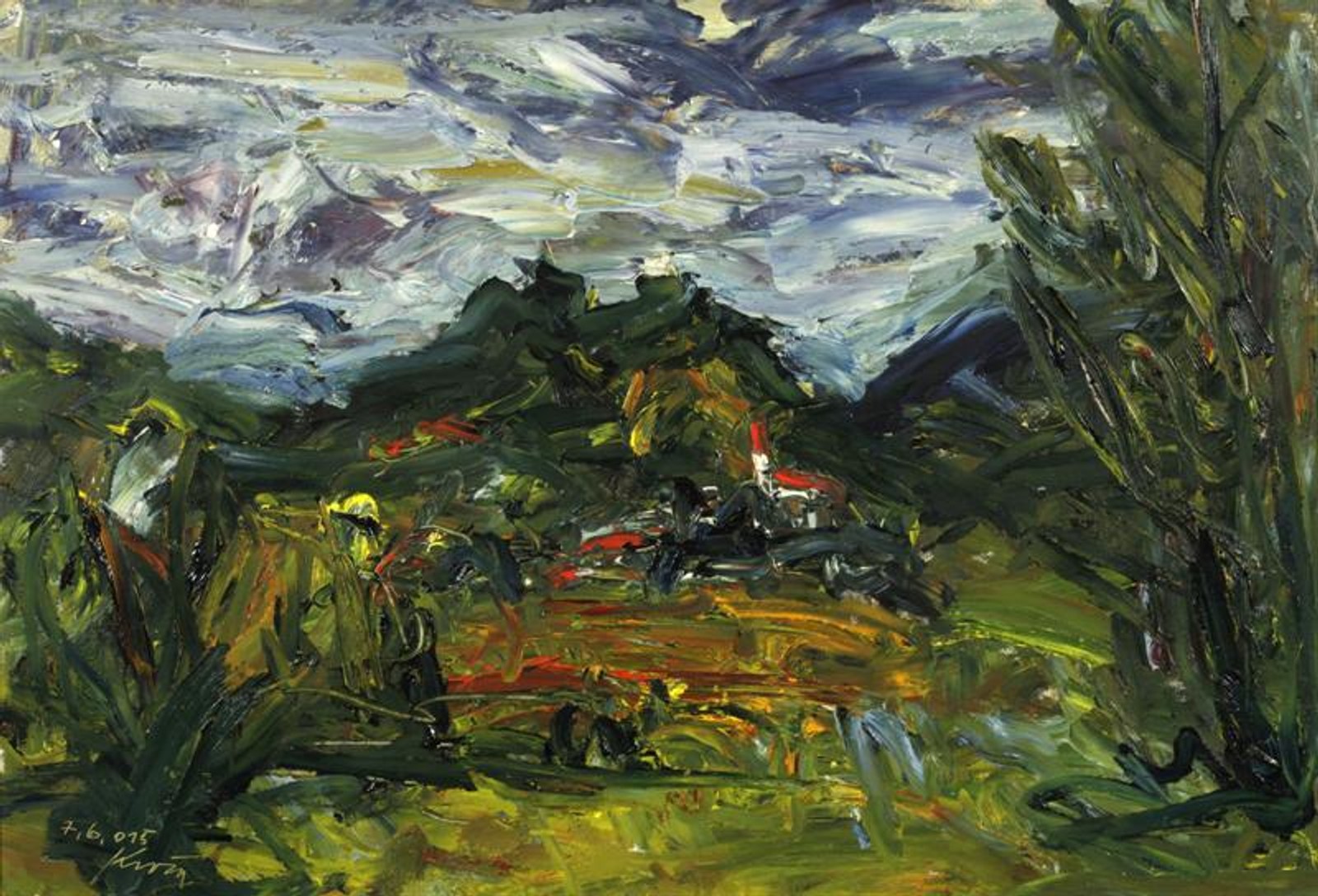 Kroča Antonín - Pohled do údolí 