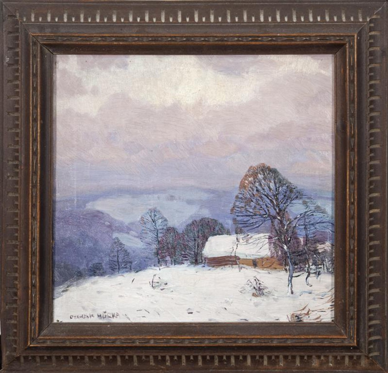 Hůrka Otakar - Zimní krajina