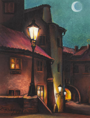 Zörner Rudolf - Motiv z Hradčan