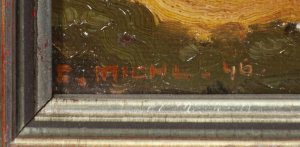 Michl František - Hornatá krajina