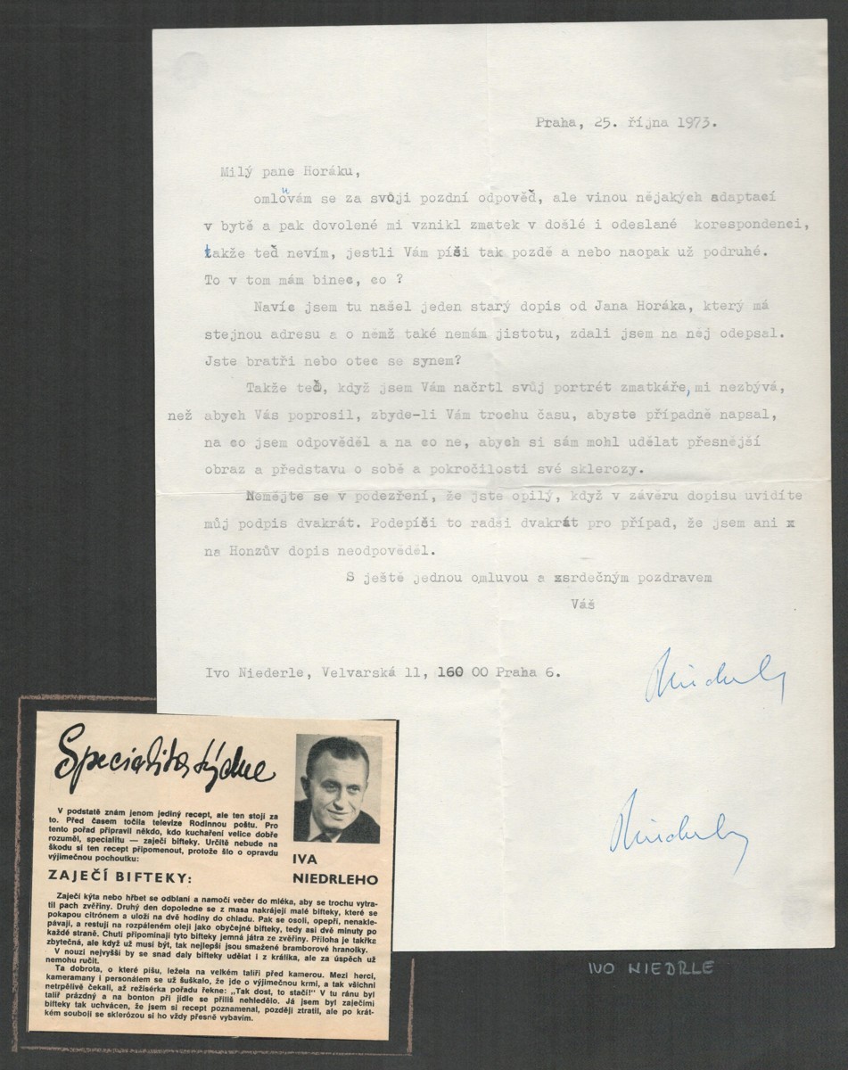 Niederle Ivo (1929-2021)