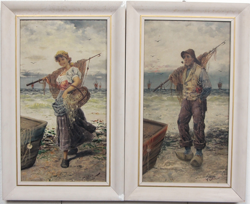 Oliva Federico 18XX-1920 Párové obrazy