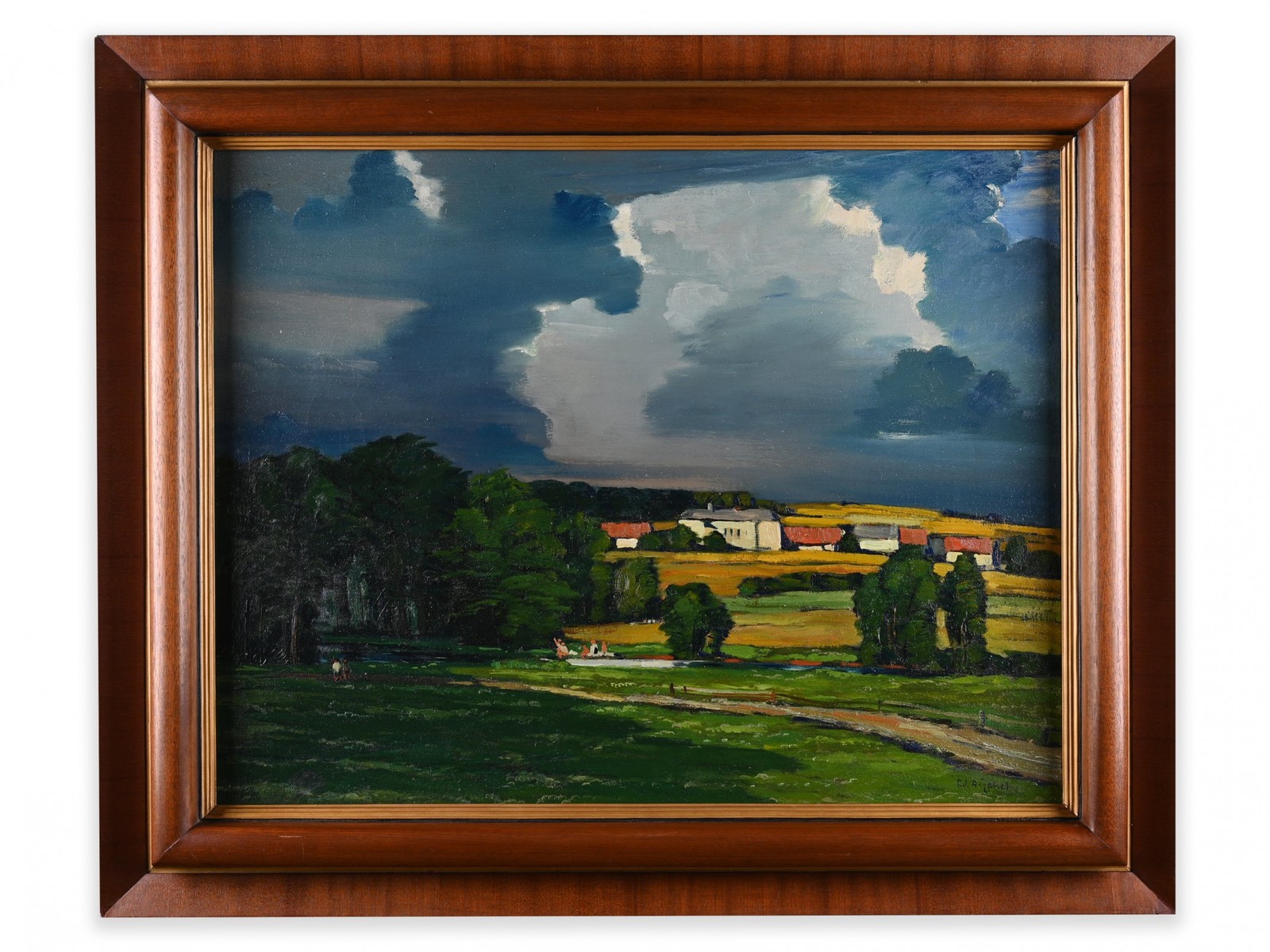 ADOLF A. ZAHEL 1888 - 1958 - KRAJINA POD OBLAČNÝM NEBEM