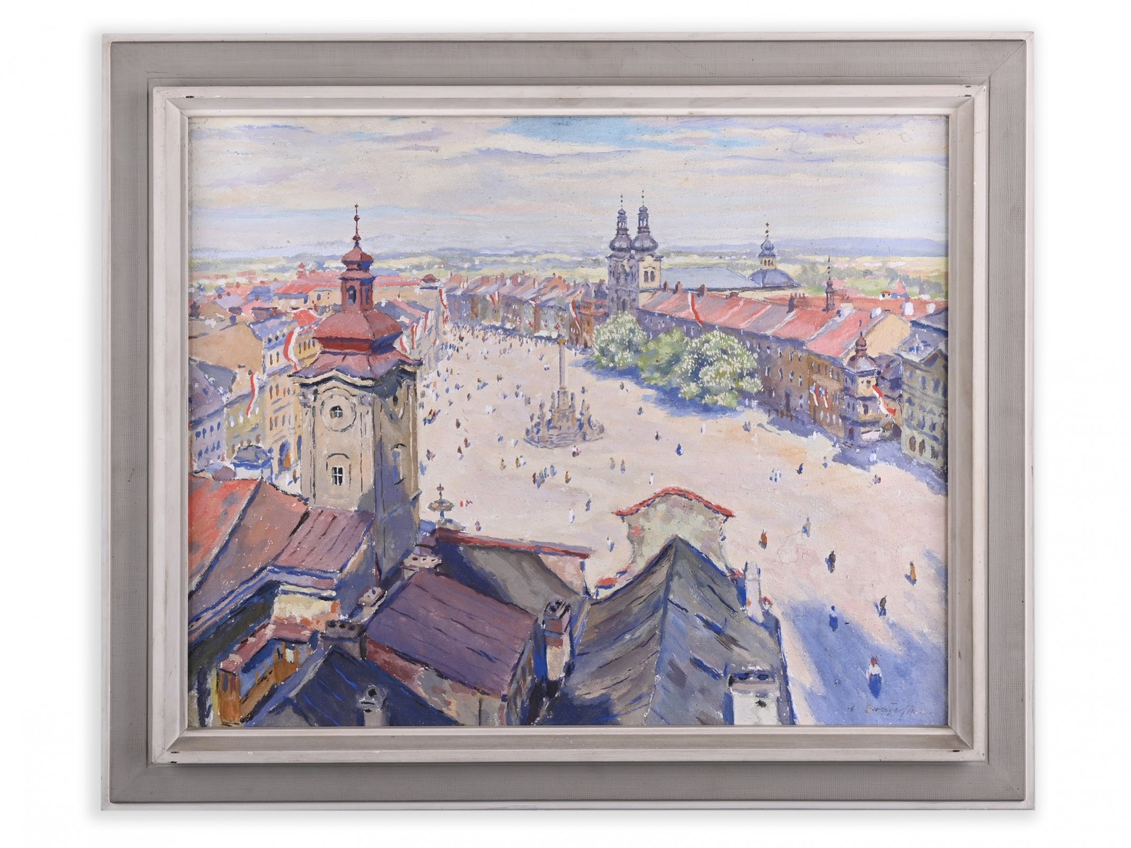 ADOLF DOLEŽAL 1898 - 1978 - VELKÉ NÁMĚSTÍ V HRADCI KRÁLOVÉ
