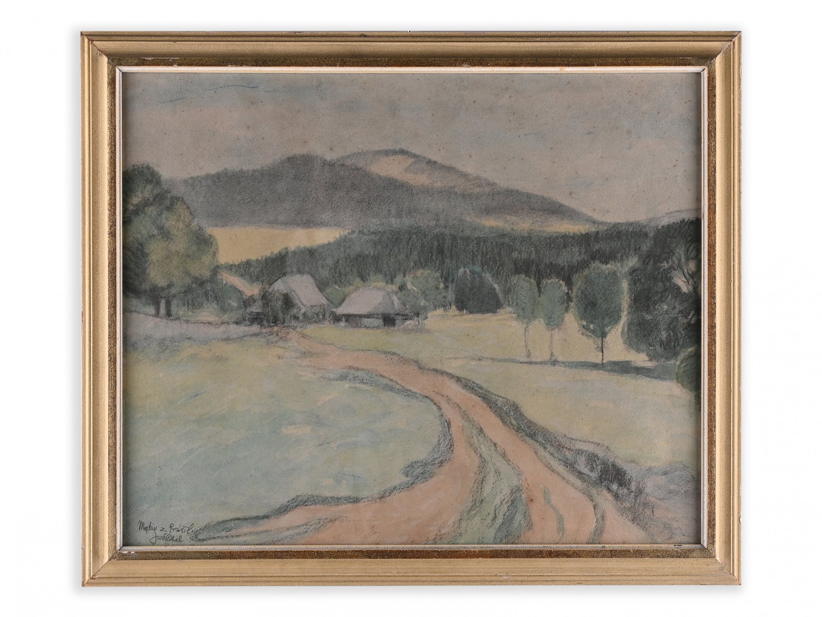 JAROSLAV VÁCHAL 1896 - ???? - MOTIV Z PRÁŠIL