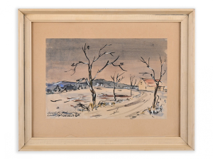 VOJTĚCH SEDLÁČEK 1892 - 1973 - SOUBOR ČTYŘ KRAJIN