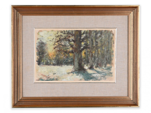 JAROSLAV RONEK  (1892 - 1962) - ZIMNÍ PODVEČER