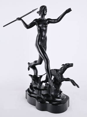JAN LICHTÁG (PŘIPSÁNO) 1898 - 1985 - DIANA NA LOVU