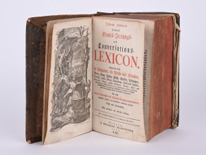 JOHANN HÜBNER 1668 - 1731 - REALES STAATS-ZEITUNG UND CONVERSATIONS-LEXICON