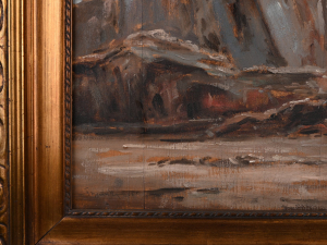 FRANTIŠEK HANUŠ HÉRINK 1889 - 1958 - MOTIV Z BRETANĚ