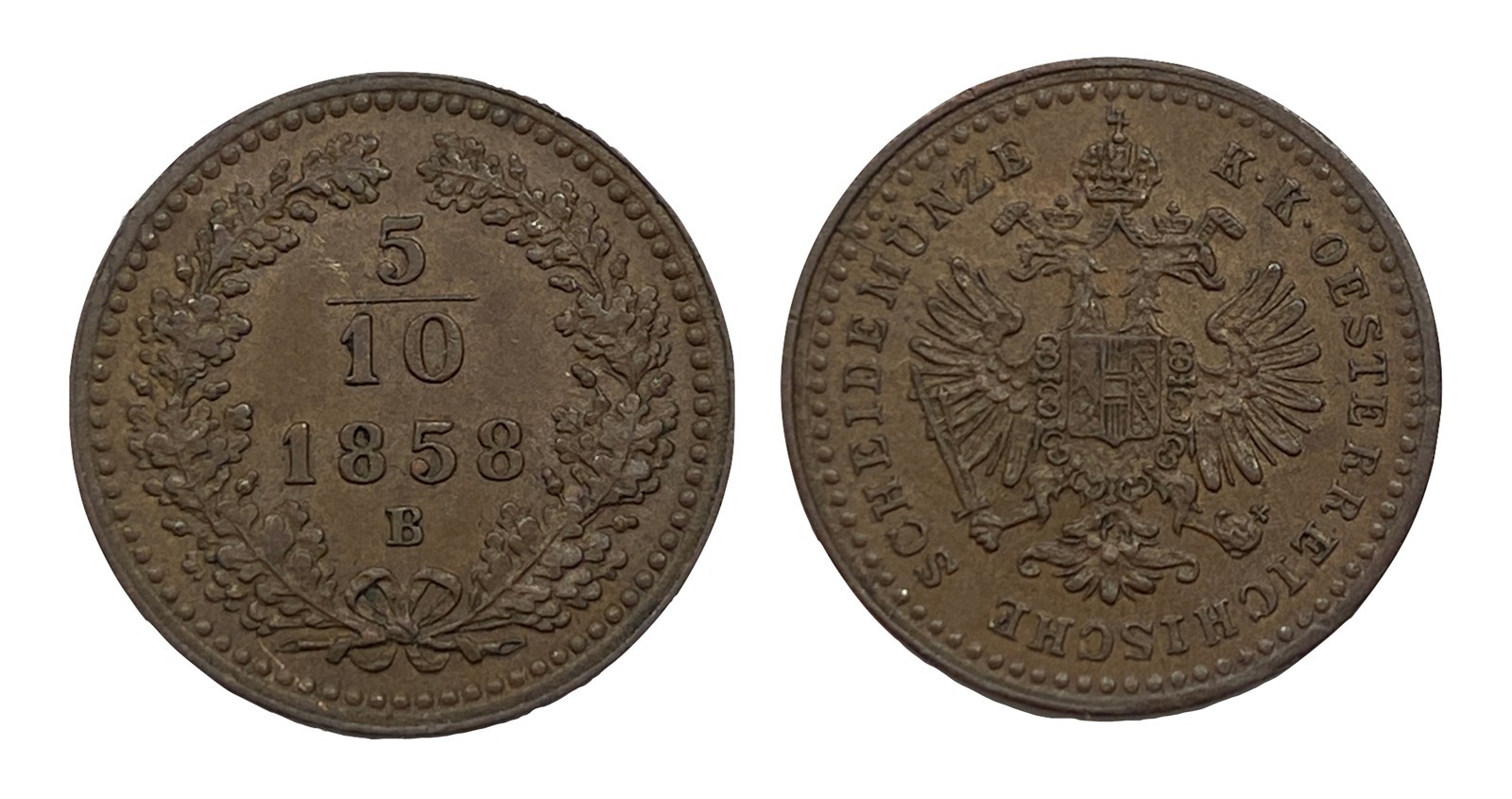 František Josef I. - 5/10 krejcar