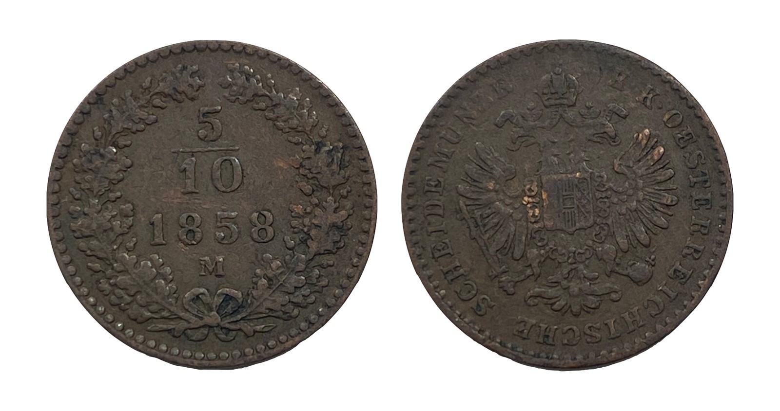 František Josef I. - 5/10 krejcar